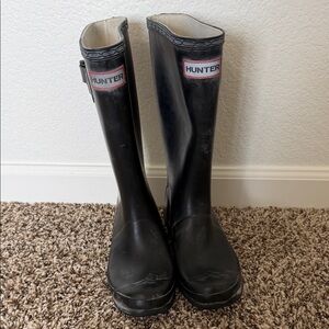 Hunter Classic Black Tall Boots